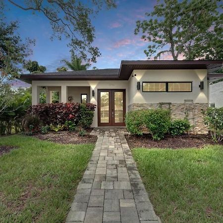 Courtyard Home With Pool, Spa & Sauna Close To Beach & City Center Sarasota Exterior foto